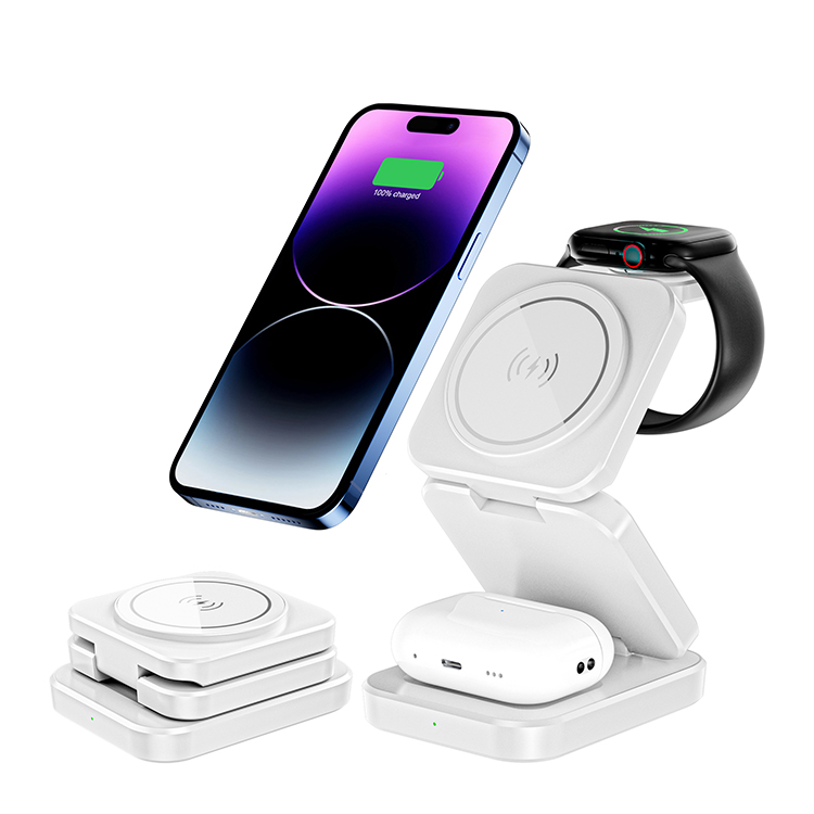 SIYOUNI New Product 3 IN 1 Wireless Charger for mobile devices
